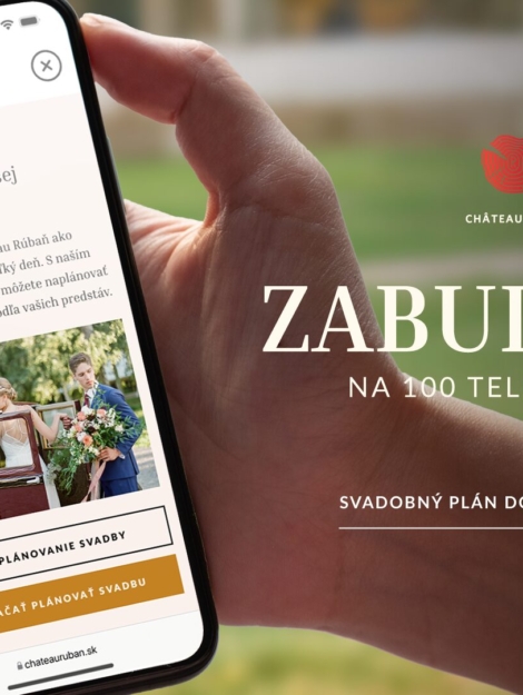 svadobný konfigurátor Château Rúbaň