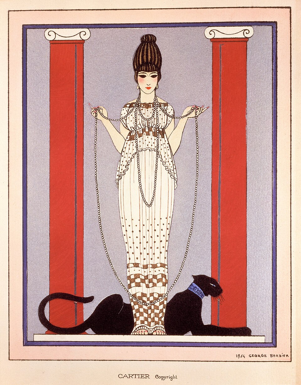 George Barbier, La Dame à la Panthère