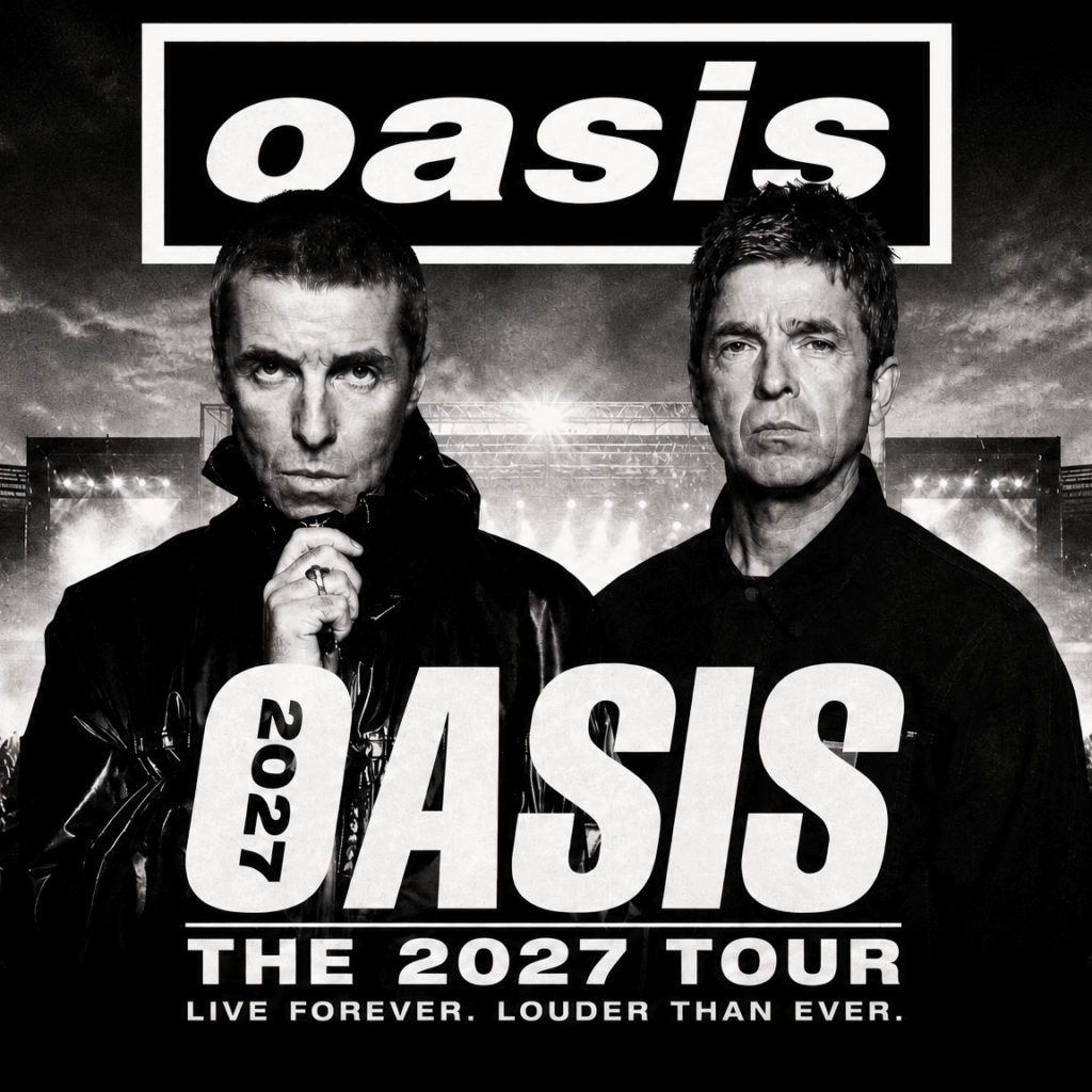 Britská rocková skupina Oasis ohlásila turné s 38 koncertmi na rok 2027