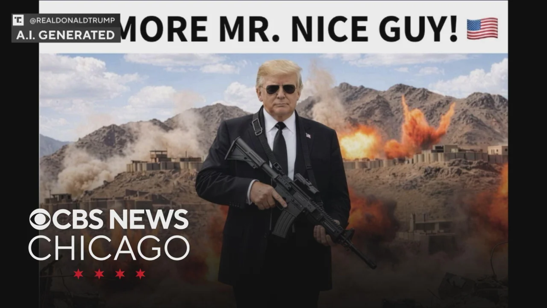 Donald Trump zaplavil Truth Social AI