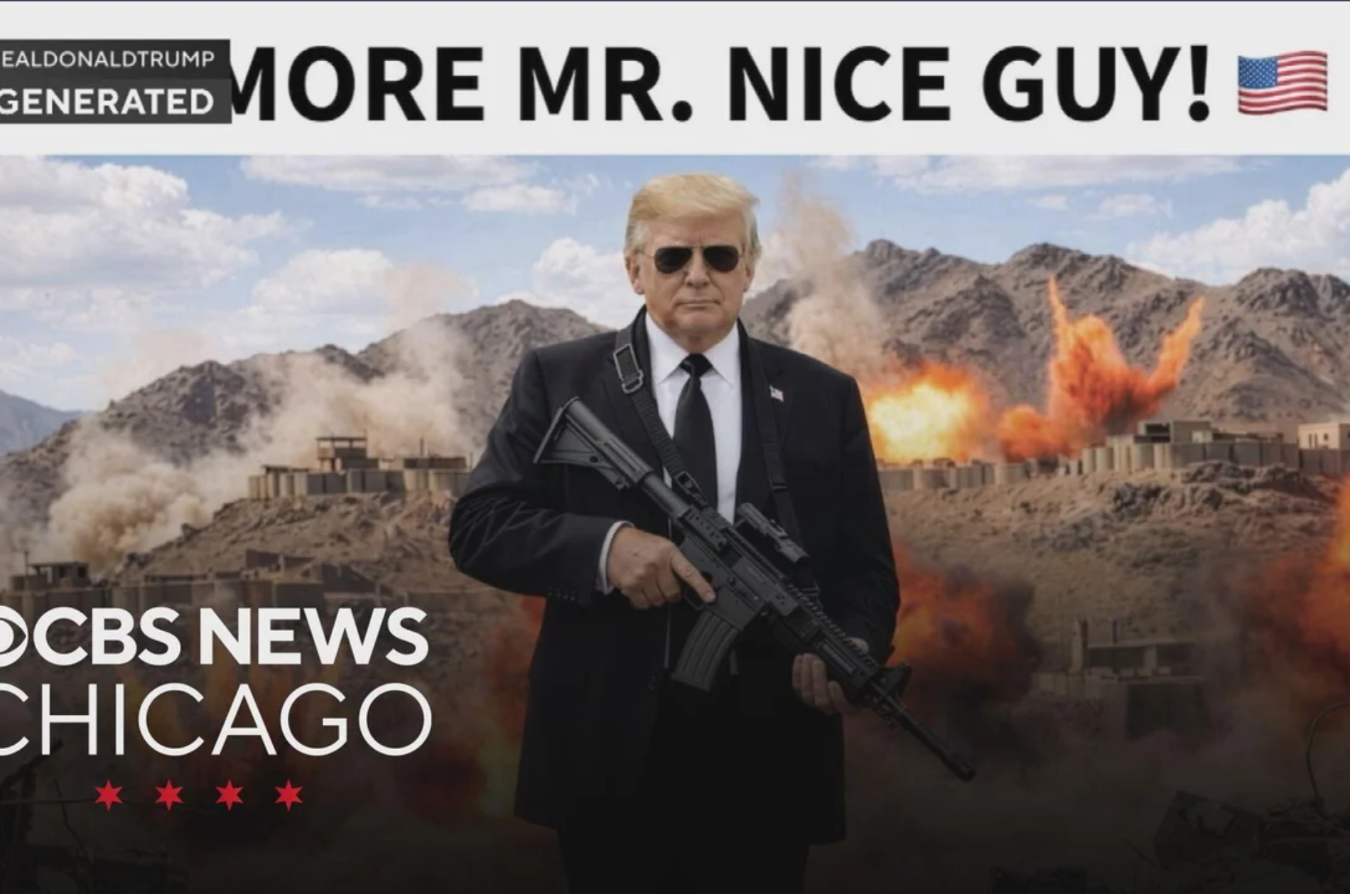 Donald Trump zaplavil Truth Social AI