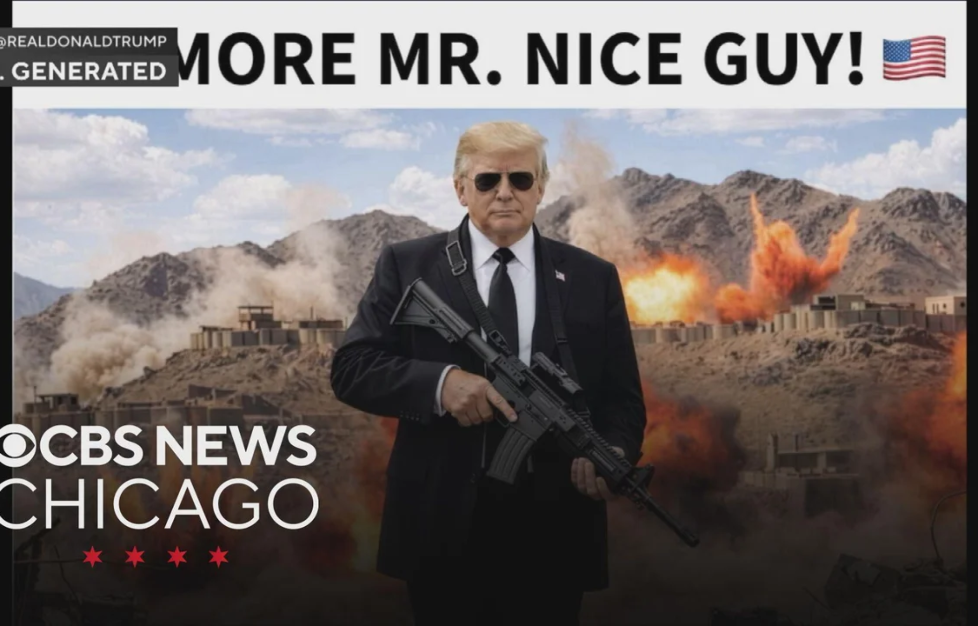 Donald Trump zaplavil Truth Social AI
