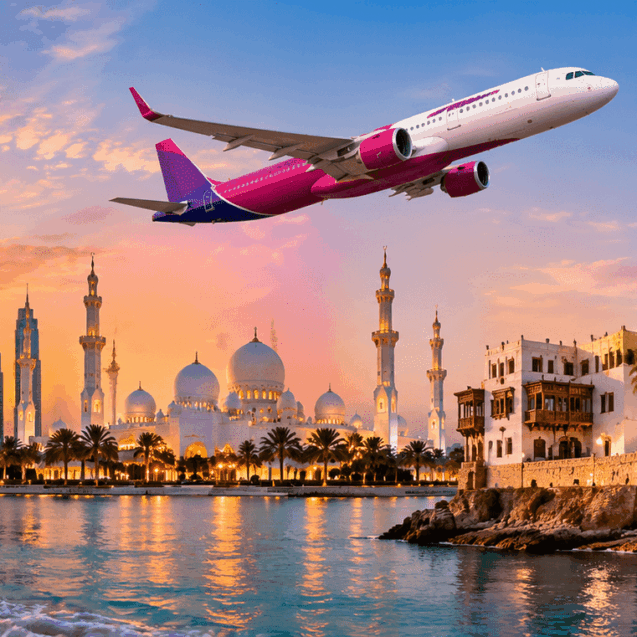 wizz air blizky vychod dubaj