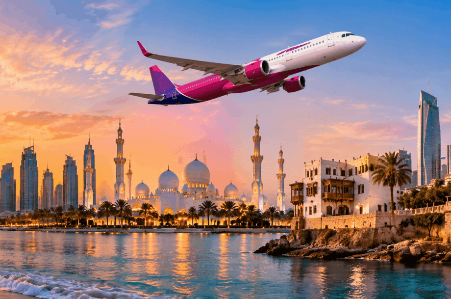 wizz air blizky vychod dubaj