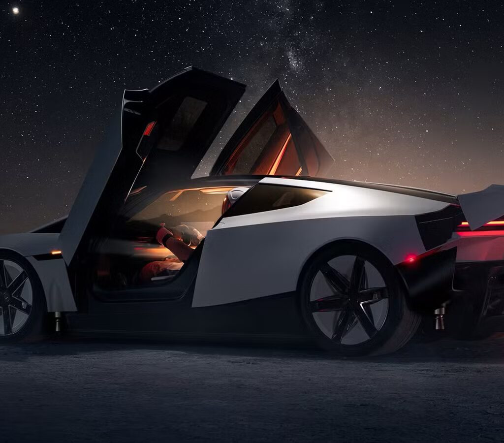 Tesla predstavila nový Roadster, ktorý sa dokáže otáčať vo vzduchu. Vďaka technológii SpaceX má prísť na trh v roku 2028