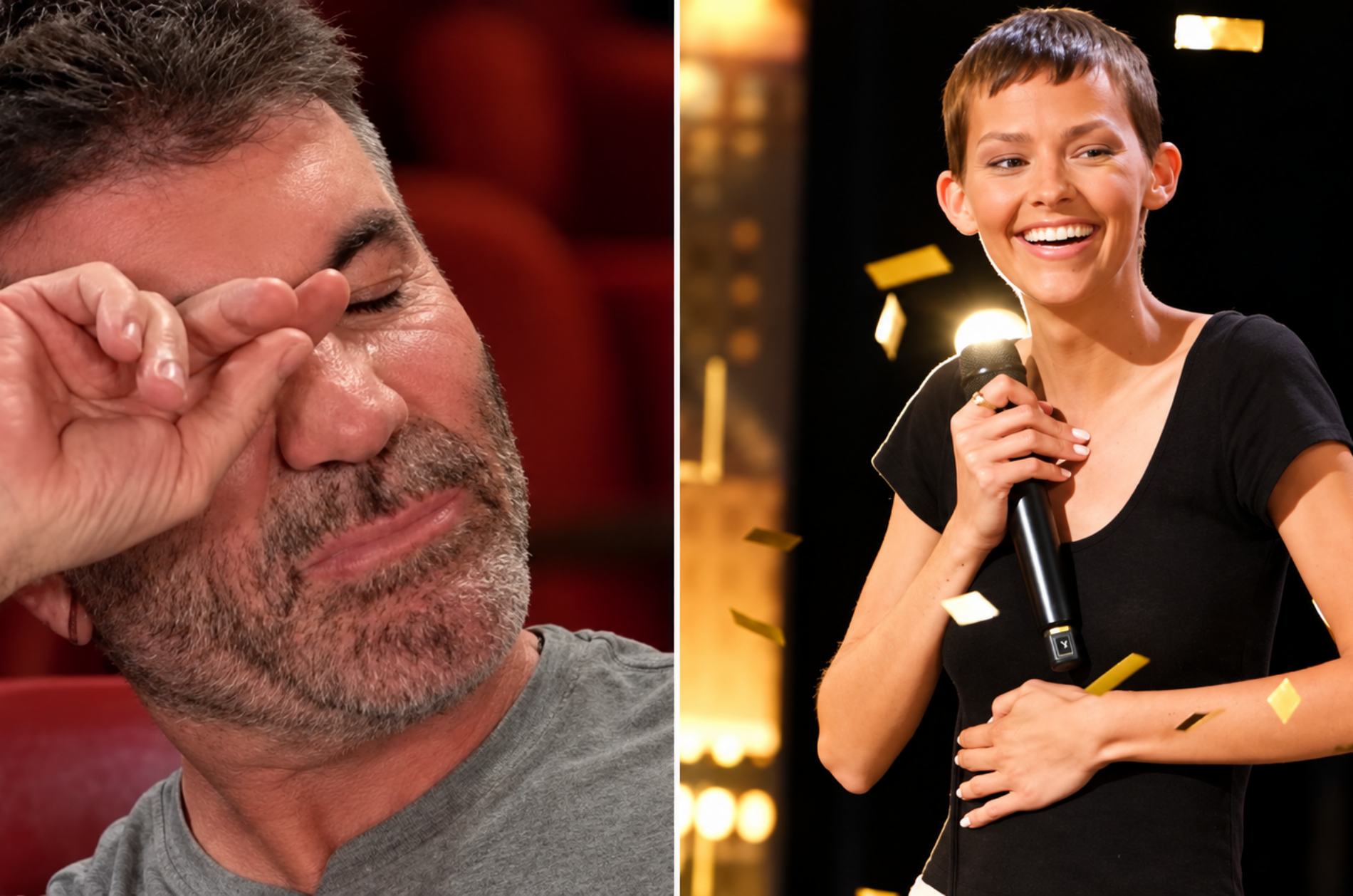 nightbirde america got talent simon cowell tears