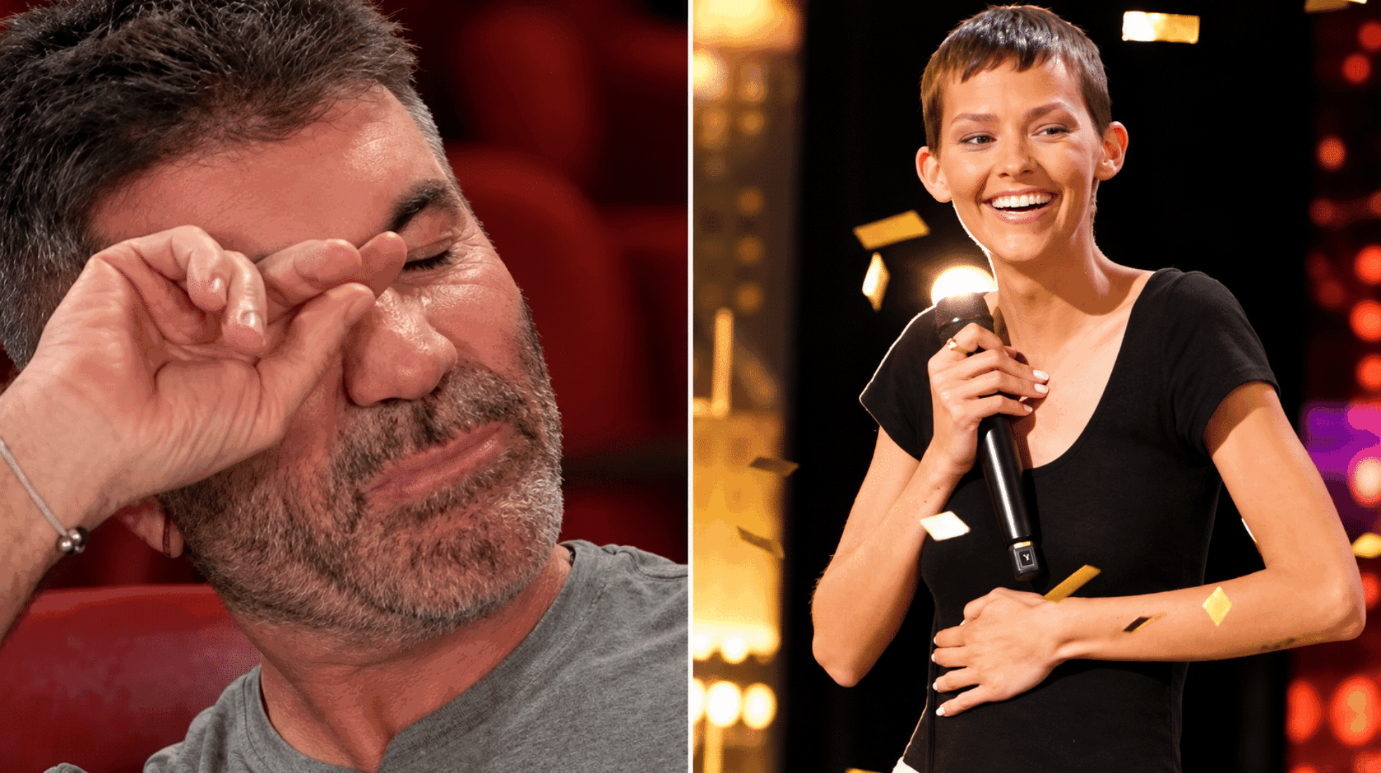 nightbirde america got talent simon cowell tears